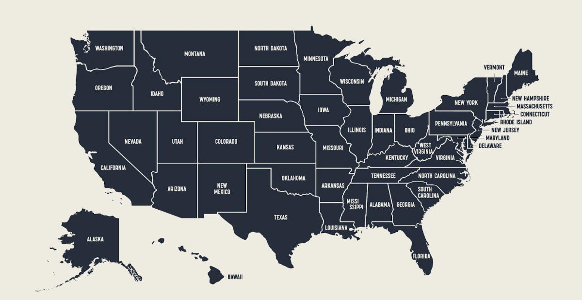 a map of America